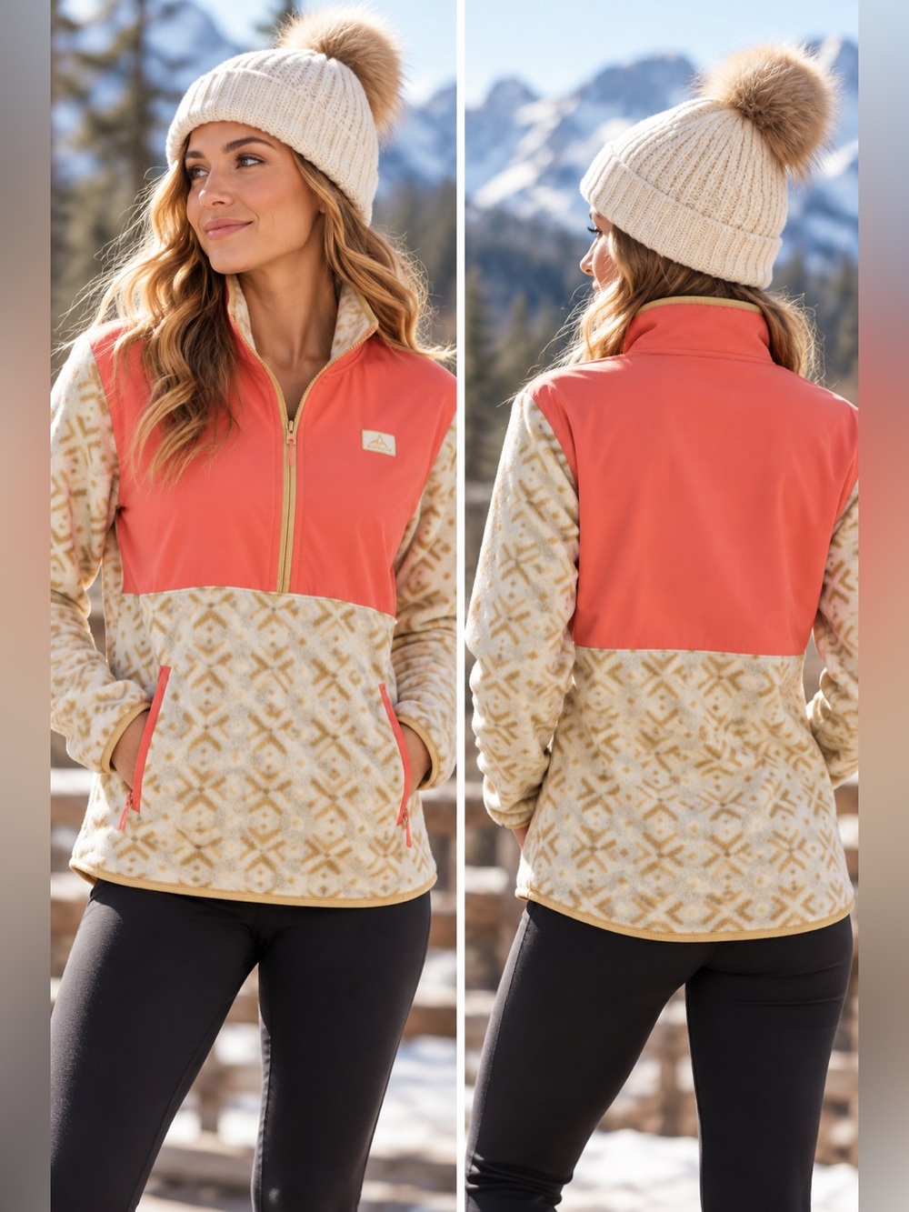 Ascend fleece pullover 1/2 zip